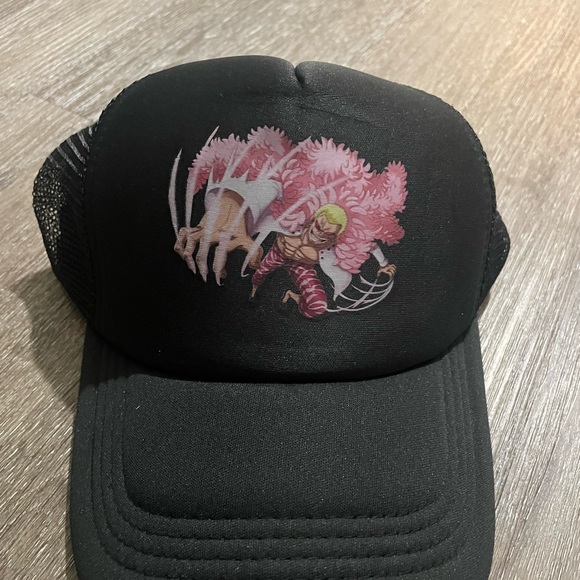 One Piece DoFlamingo Trucker Hat - Picture 3 of 4